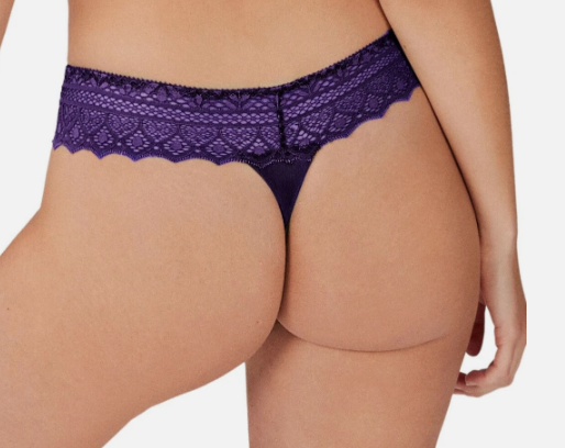Empriente Cassiopee Thong Dark Purple