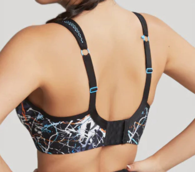 Panache Sports Bra Ink Splat